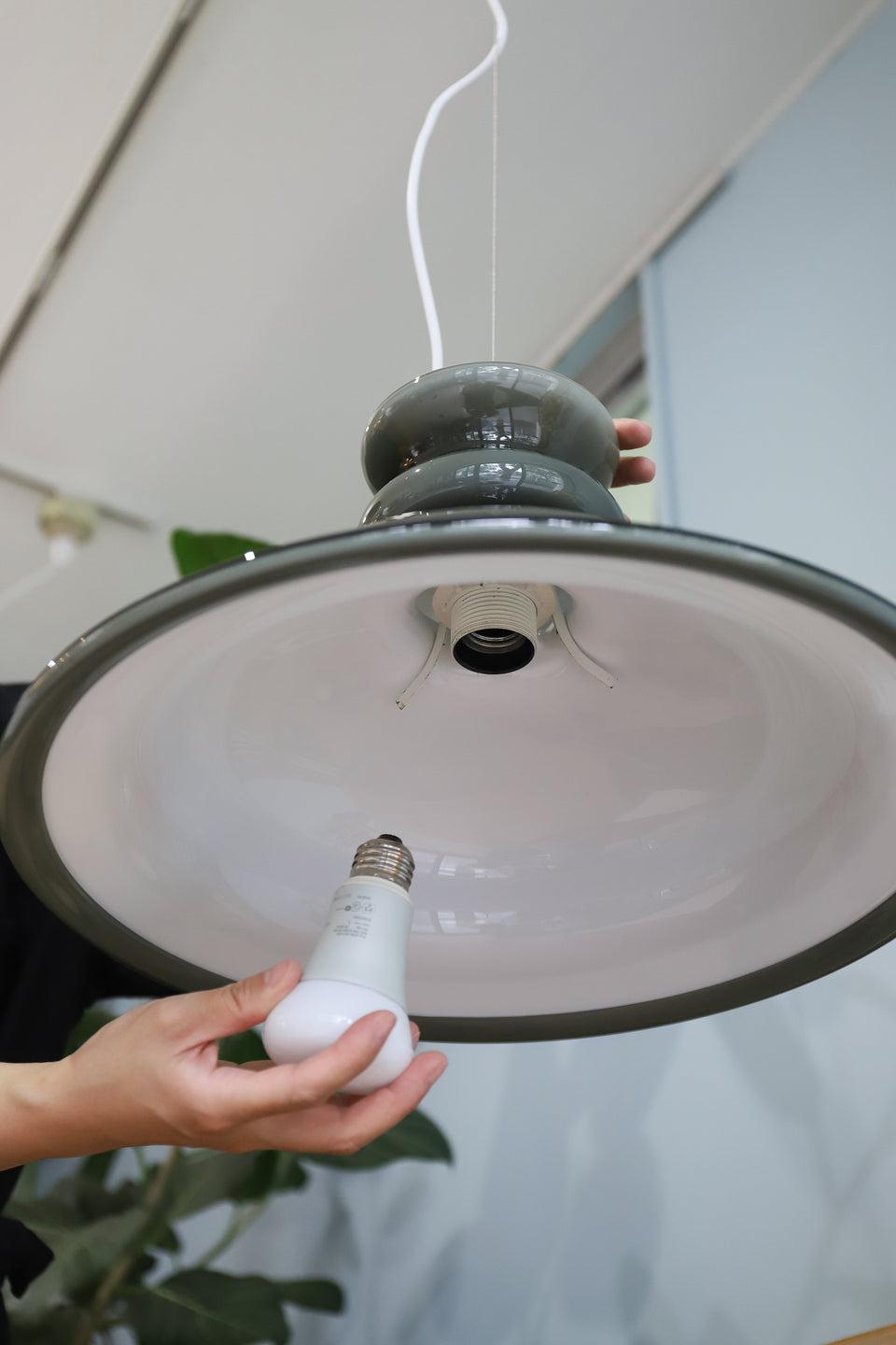 Vintage Holmegaard Pendant Light Tivoli Large Size/ホルムガード ペンダントライト 照明 シセ・ヴェアナー デンマークヴィンテージ