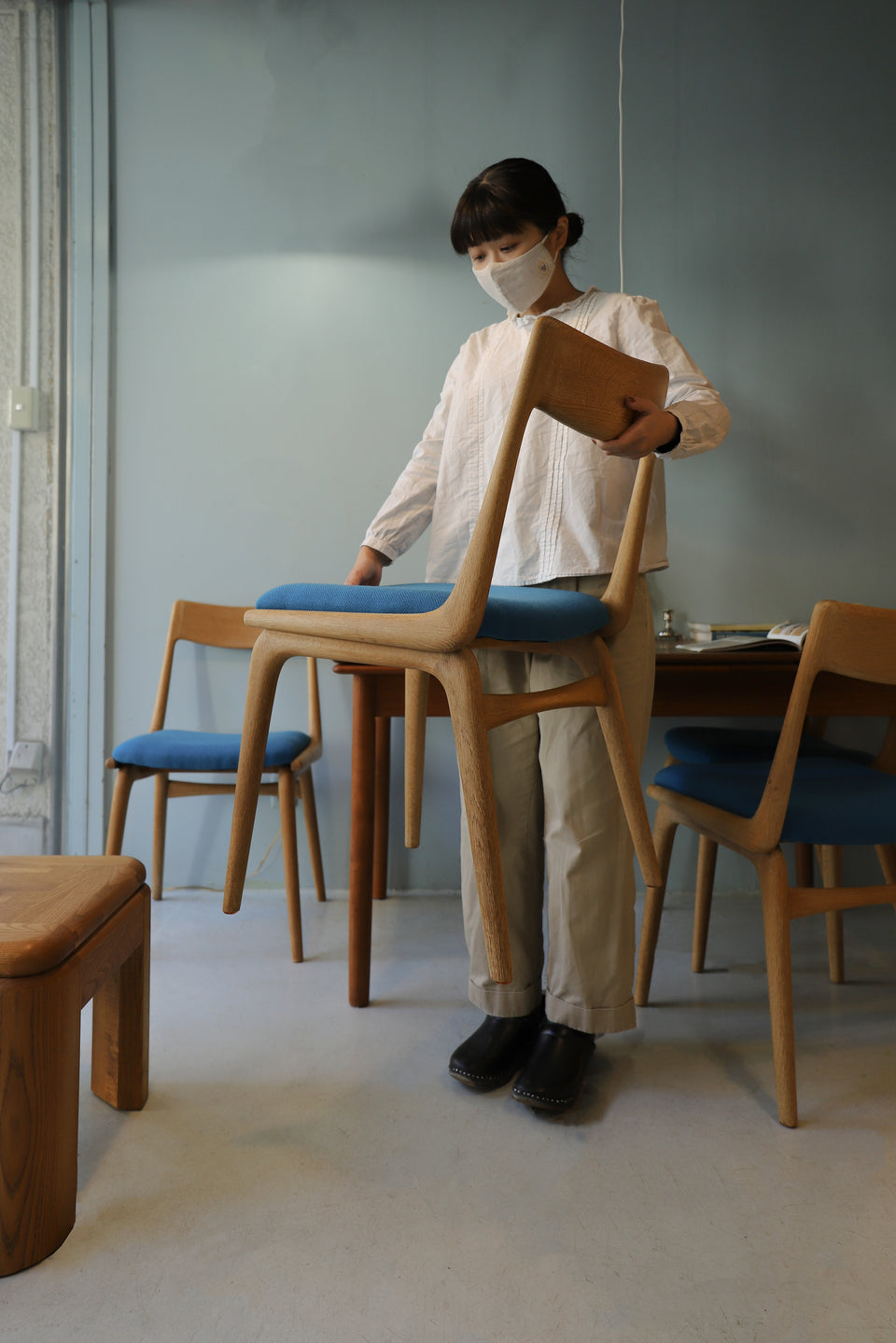 Slagelse Møbelvaerk Boomerang Chair Danish Vintage/デンマークヴィンテージ ブーメランチェア ダイニングチェア アルフレッド・クリステンセン オーク材