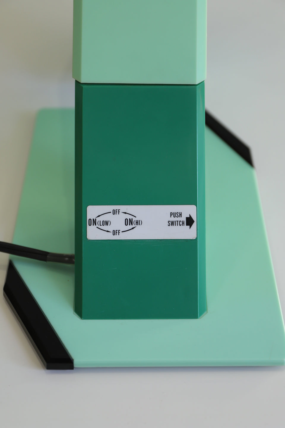 Japanese Vintage Kreo Light “ZIGU ZAGU”/クレオライト ジグザグ デスクライト レトロモダン ジャパンヴィンテージ