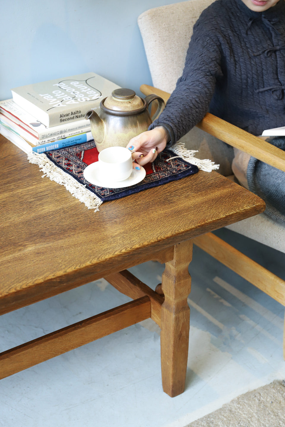 Denmark Vintage Center Table by Henning Kjaernulf / デンマーク ヴィンテージ センターテーブル 北欧家具