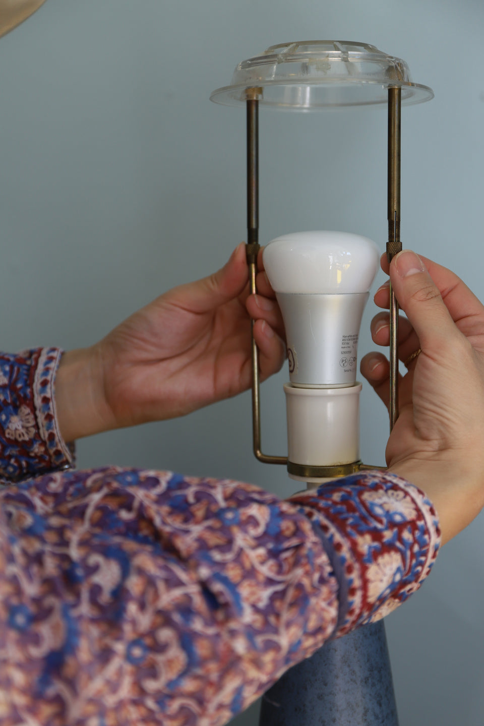 Danish Vintage Søholm Table Lamp Model 1021/デンマークヴィンテージ スーホルム テーブルランプ エイナー・ヨハンセン 間接照明 北欧インテリア