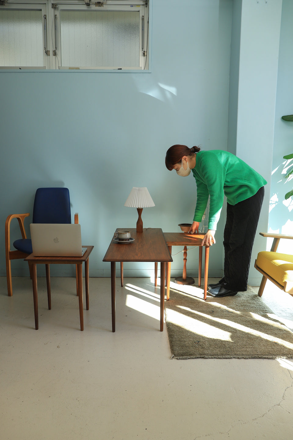 Danish Vintage Nesting Coffee Side Table/デンマークヴィンテージ ネストテーブル コーヒーテーブル 北欧家具