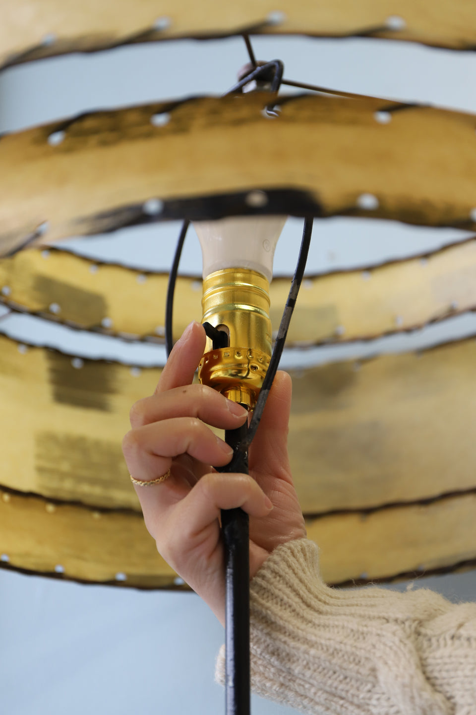 US Midcentury Vintage Floor Stand With Planter/アメリカヴィンテージ フロアスタンド ランプ プランター ミッドセンチュリー