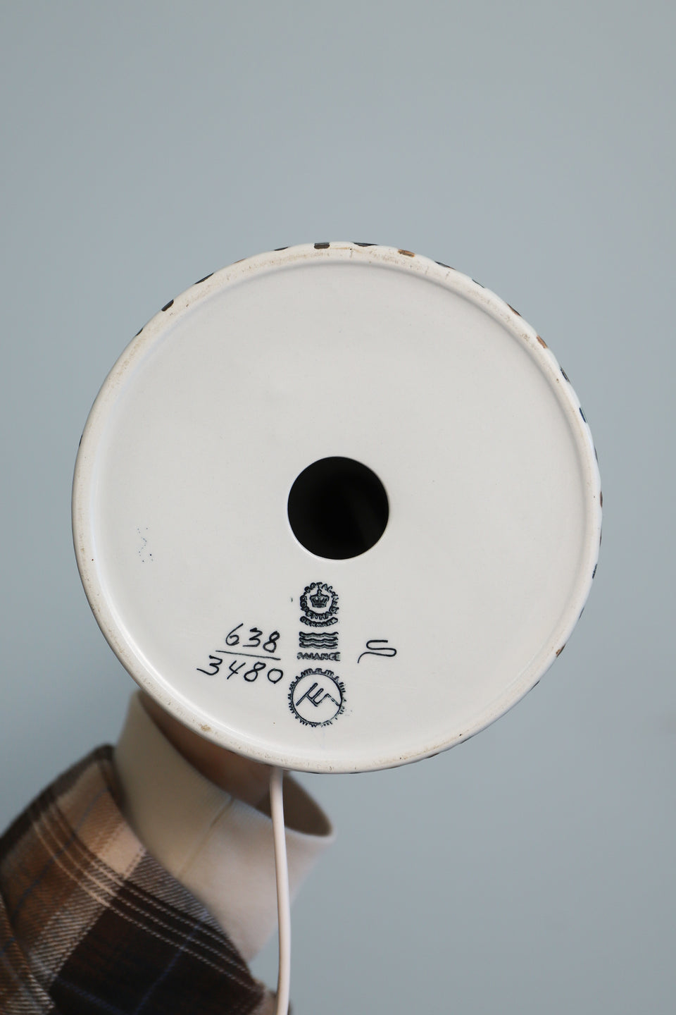 Royal Copenhagen Vintage Baca Table Lamp Ellen Malmer/ロイヤルコペンハーゲン バッカ テーブルランプ エレン・マルマー 間接照明 北欧インテリア