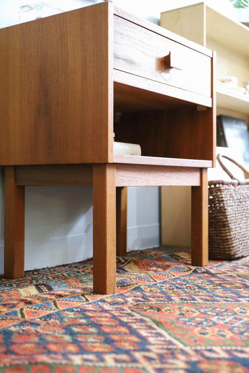 Danish Vintage Bedside Chest Table/デンマークヴィンテージ ベッドサイドチェスト テーブル 北欧家具