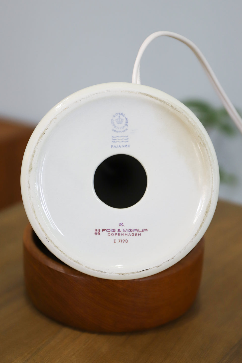 Fog&Morup Royal Copenhagen Table Lamp Tenera/デンマークヴィンテージ テーブルランプ ロイヤルコペンハーゲン テネラ 間接照明 北欧インテリア