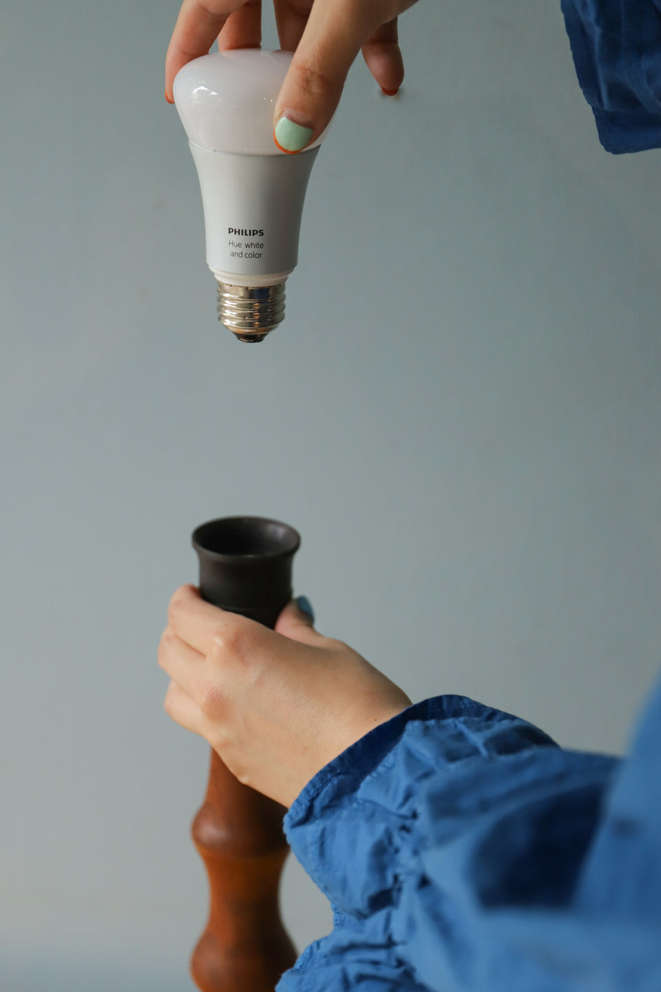 Danish Vintage Teakwood Table Lamp/デンマークヴィンテージ テーブルランプ チーク材