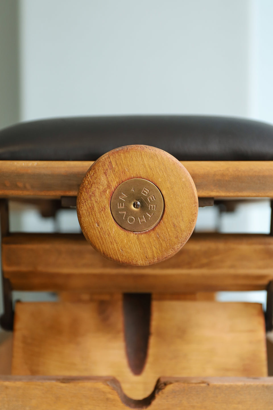 Euro Antique “Beethoven” Adjustable Piano Bench/アンティーク ベートーベン ピアノベンチ スツール チェア シャビーシック