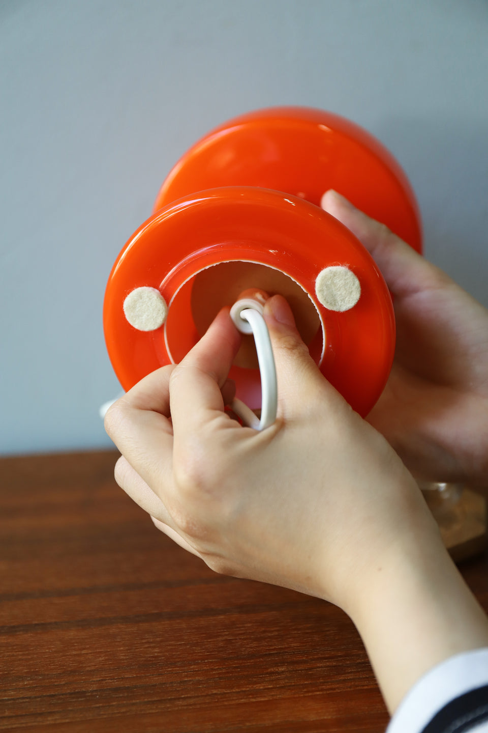 Flygsfors Orrefors Mushroom Table Lamp/フライグフォス オレフォス マッシュルーム テーブルランプ