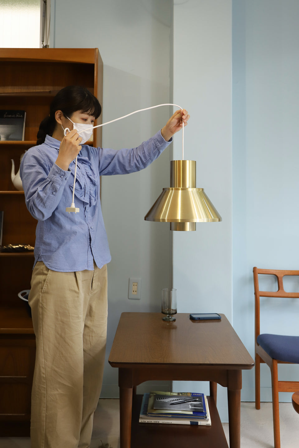 Danish Vintage Fog&Mørup Pendant Light Life Gold/デンマークヴィンテージ フォグ&モーラップ ペンダントライト 北欧インテリア