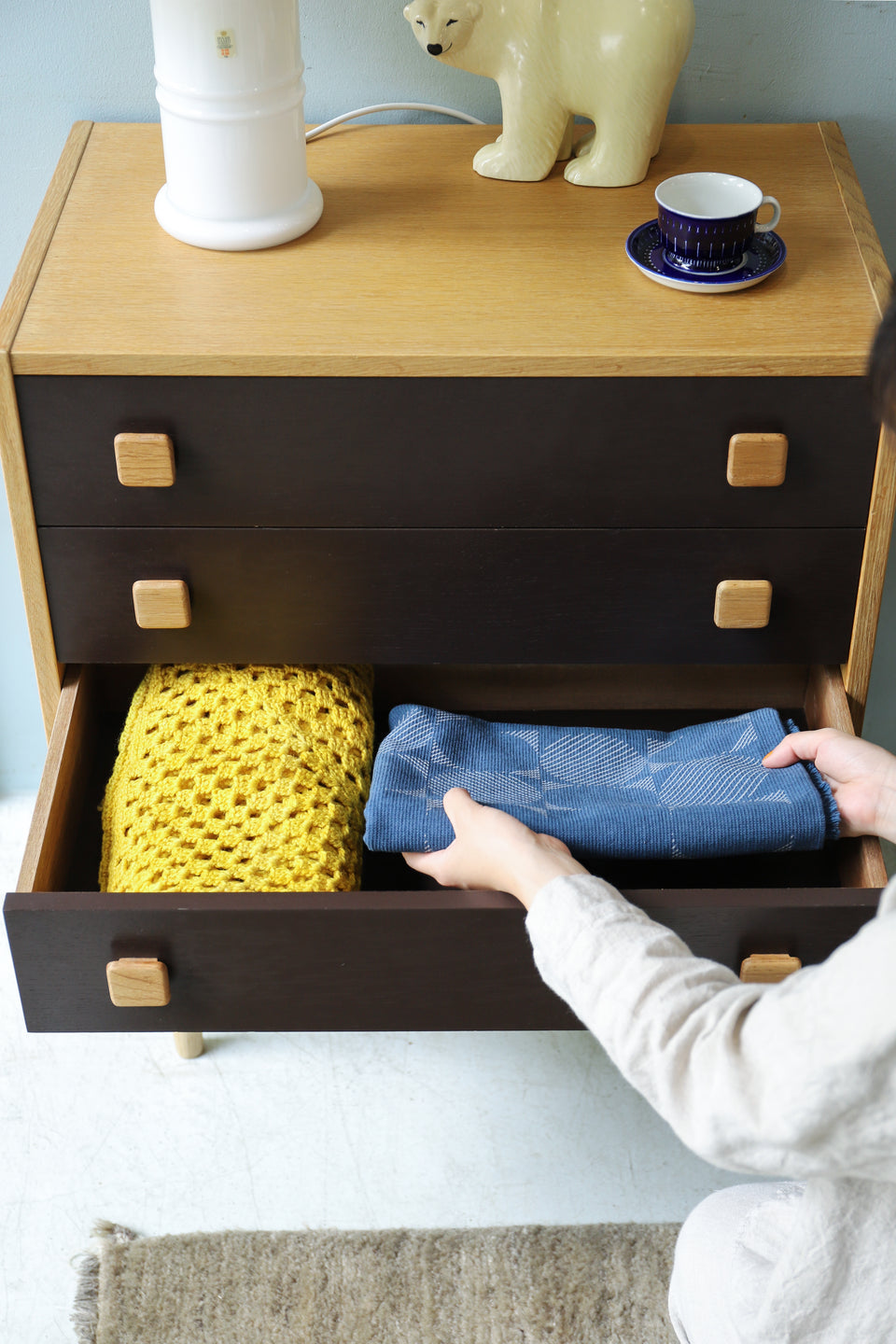 Danish Vintage Domino Møbler Chest/デンマークヴィンテージ ドミノモブラー チェスト