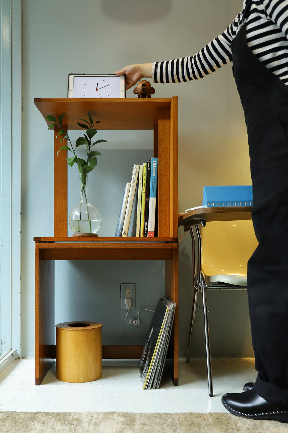 Vintage Teakwood Side Table/ヴィンテージ サイドテーブル チーク材