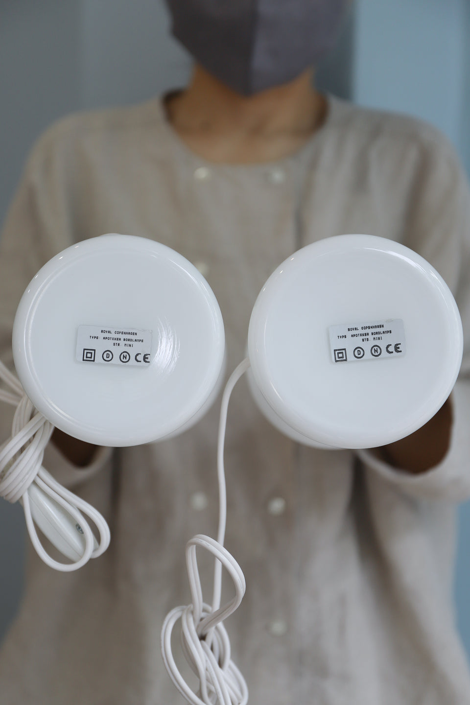 Danish Vintage Holmegaard Table Lamp Apoteker Sidse Werner Medium/ホルムガード テーブルランプ シセ・ヴェアナー 間接照明 北欧インテリア