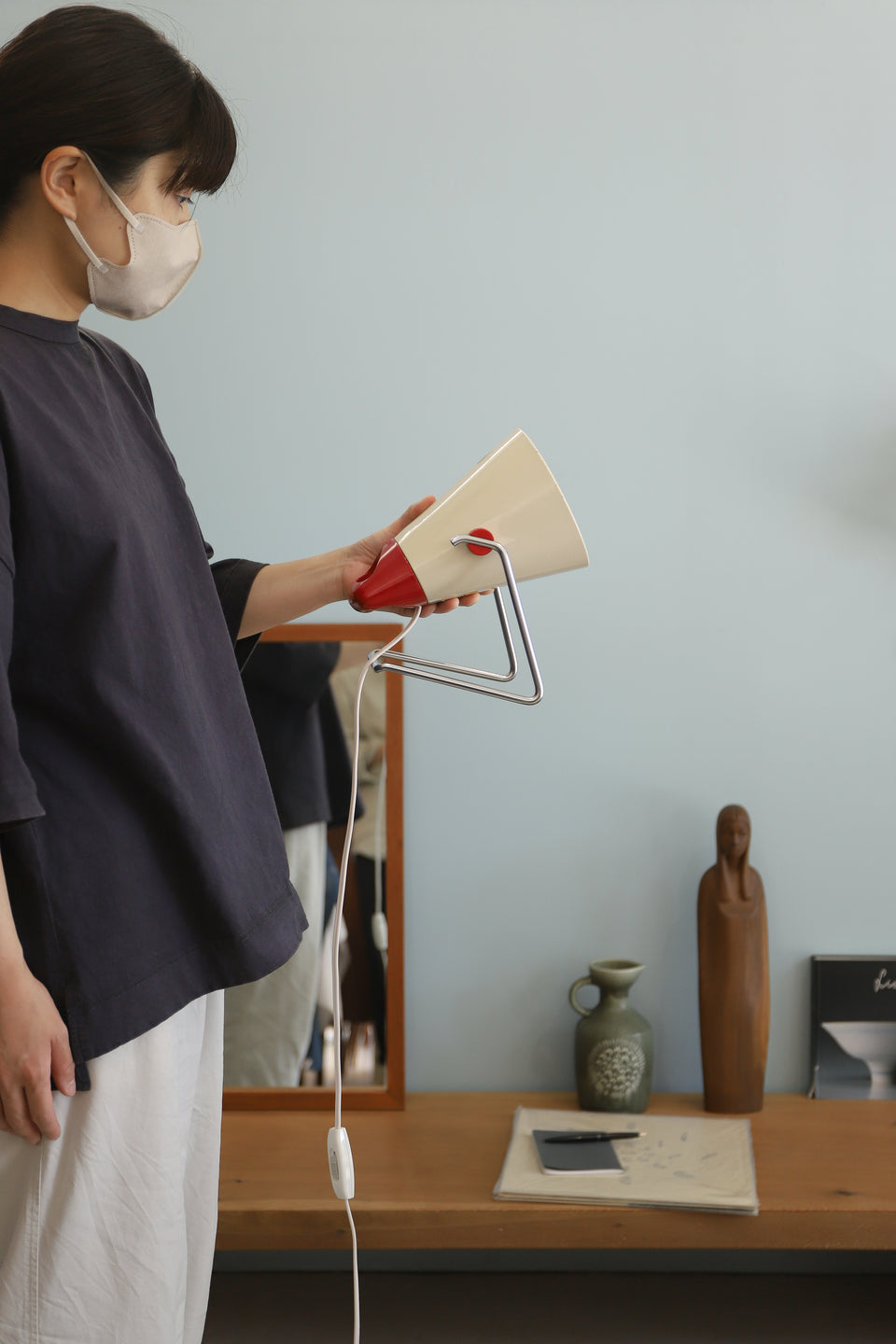 PHILIPS Table Lamp Infraphil HP3609/フィリップス ヴィンテージランプ 間接照明 ミッドセンチュリー