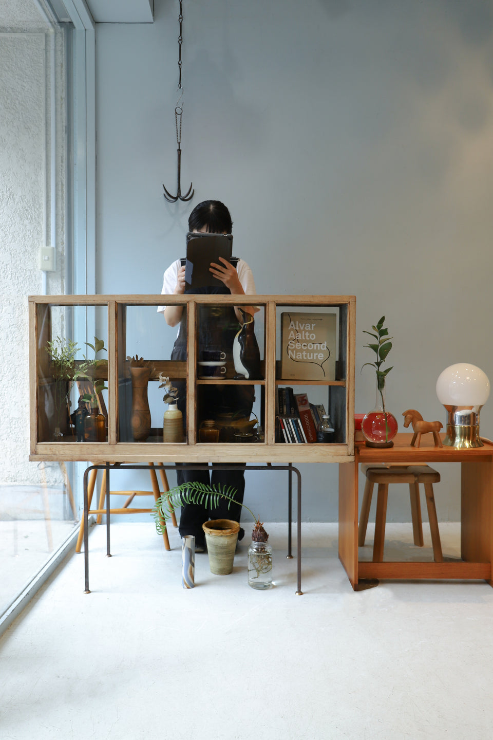 Japanese Vintage Glass Display Case/ジャパンヴィンテージ ガラスショーケース レトロ 古道具