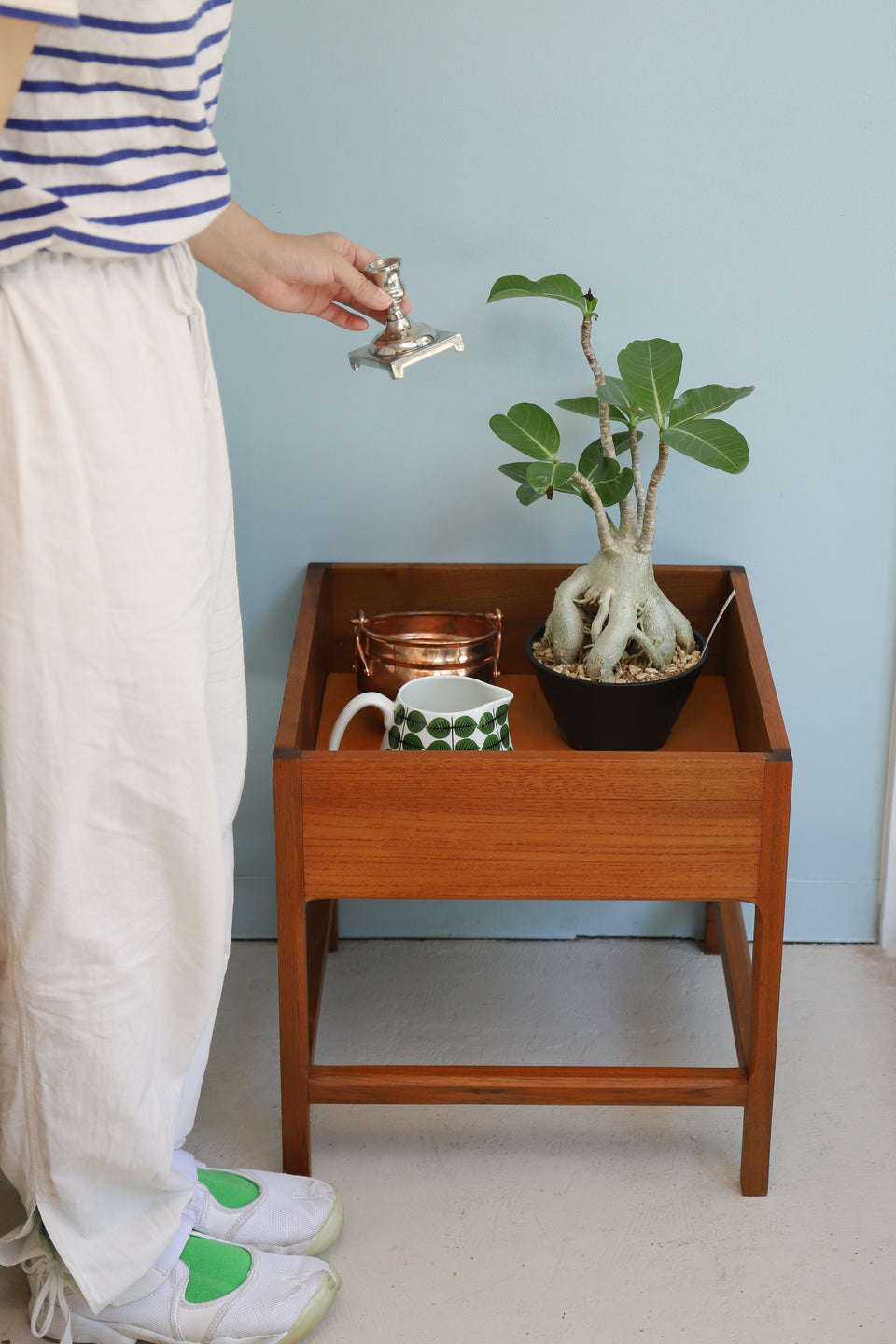 Aksel Kjersgaard Planter Teakwood/デンマークヴィンテージ プランター アクセルキアスゴー チーク材 北欧家具