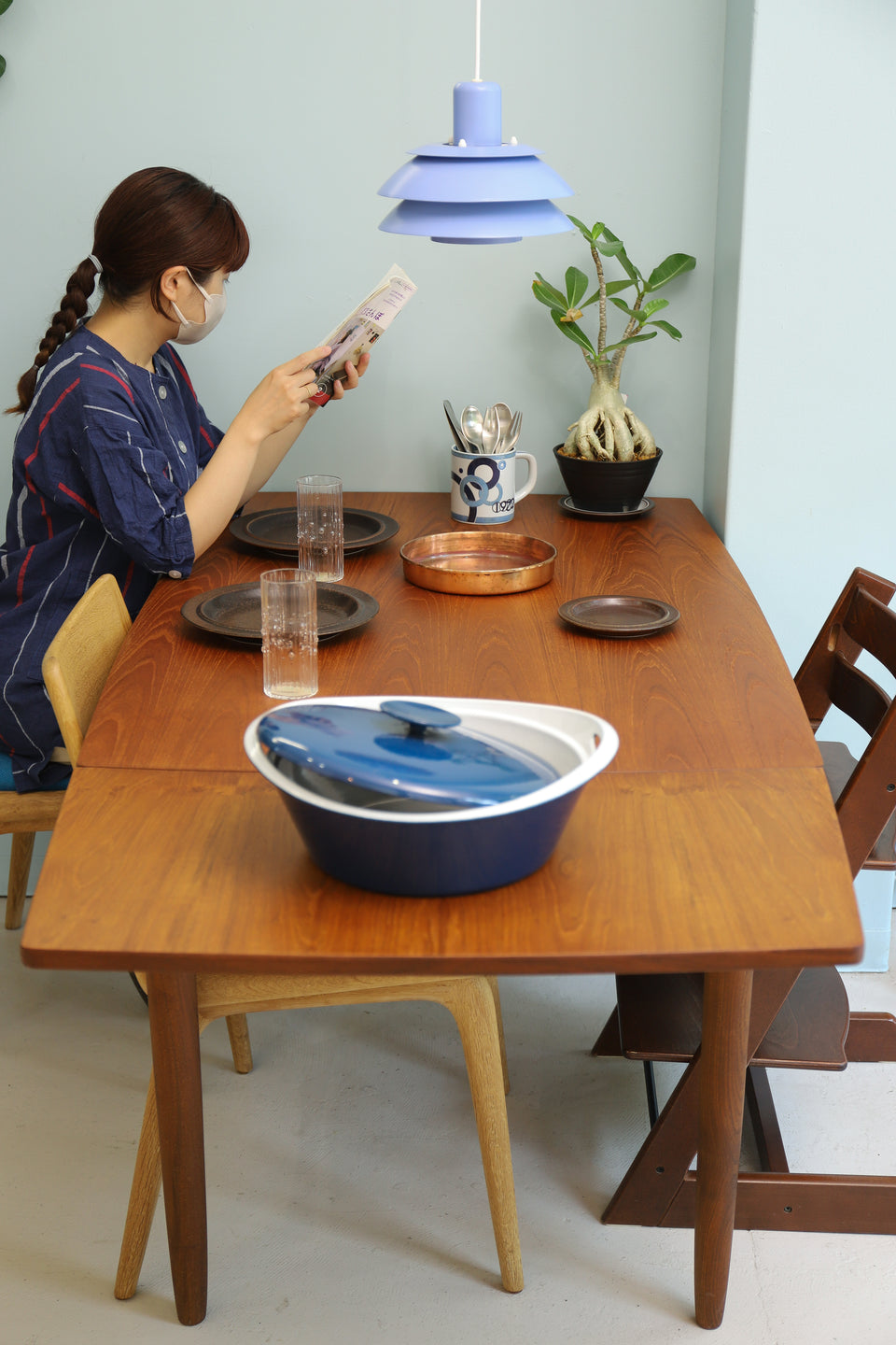 Extension Dining Table Danish Vintage/デンマークヴィンテージ エクステンション ダイニングテーブル 北欧家具