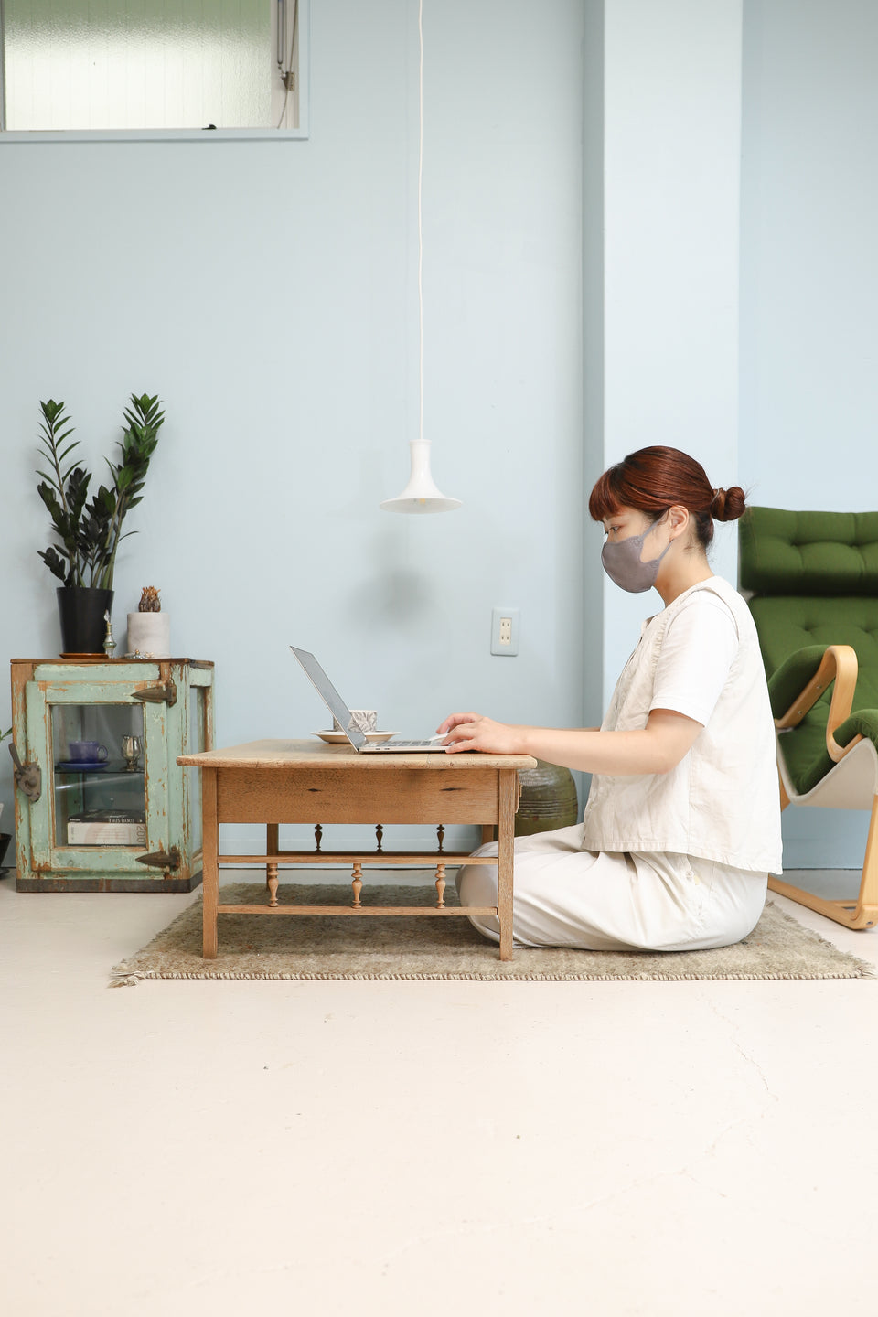 Japanese Vintage Low Table Desk/ジャパンヴィンテージ 文机 座卓 ローテーブル 古道具