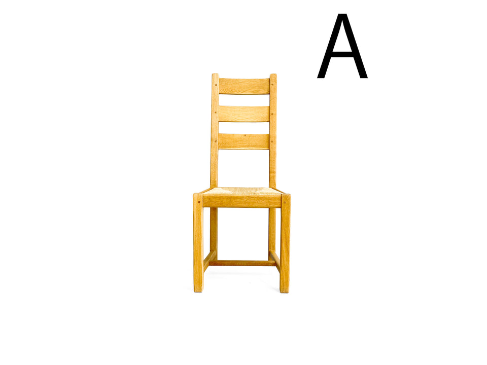 Ludwik Styl Oakwood Rush Seat High Back Chair/ポーランド製 ハイバックチェア オーク材 ラッシュシート 椅子