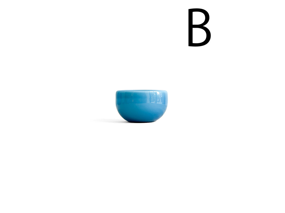 Holmegaard Palet Series Glass Bowl Blue Michael Bang/ホルムガード パレットシリーズ ガラスボウル デンマーク 北欧ヴィンテージ食器