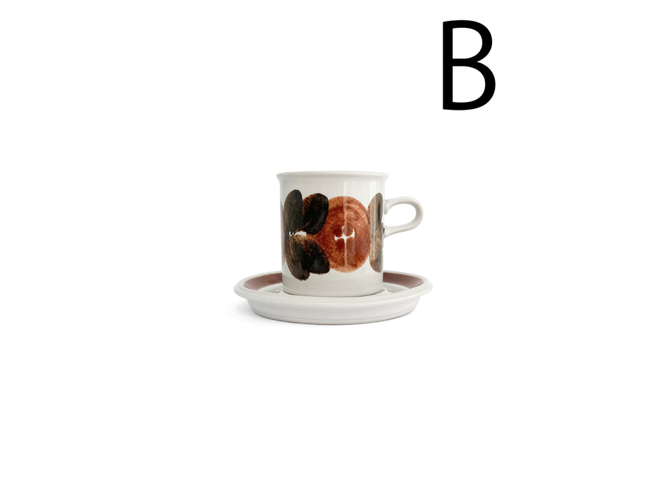 ARABIA Rosmarin Coffee Cup and Saucer Plate/アラビア ロスマリン コーヒーカップ プレート ウラ・プロコッペ 北欧食器