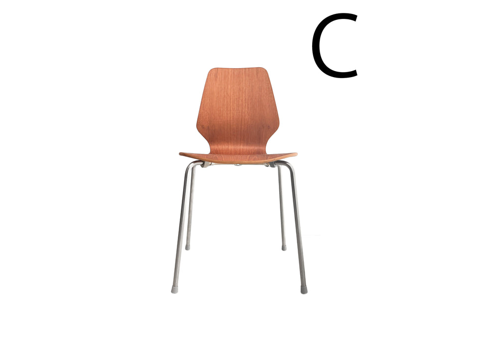 Teak Plywood Stacking Chair Danish Vintage/デンマークヴィンテージ スタッキングチェア チーク プライウッド 椅子 北欧家具