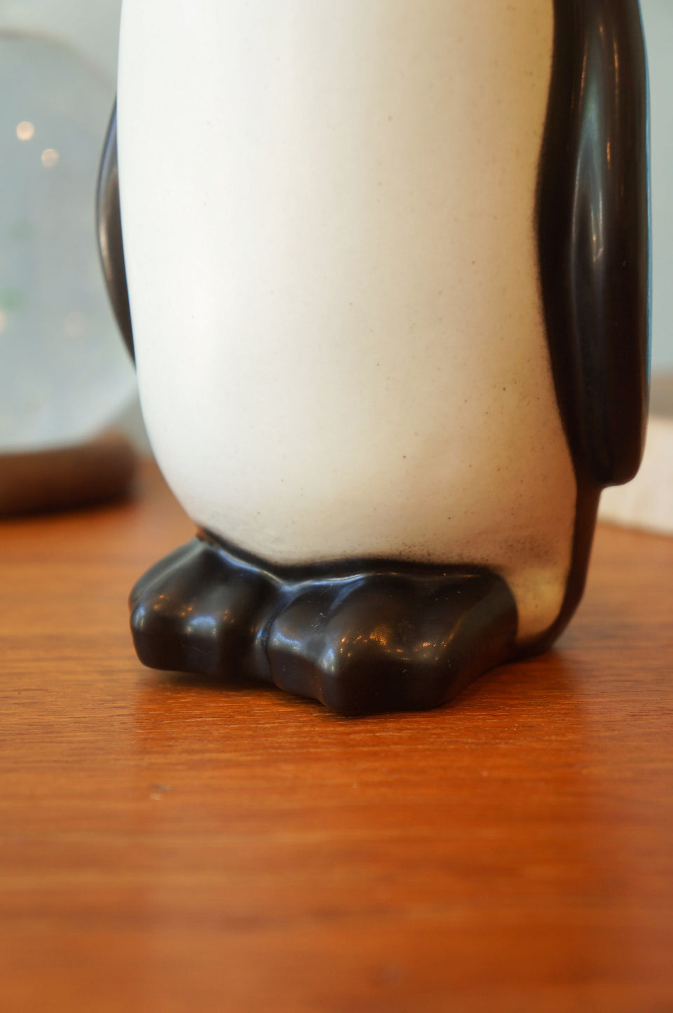 Danish Vintage Knabstrup Keramik “Pondus” Bank/デンマークヴィンテージ “ポンダス君” ペンギンの貯金箱