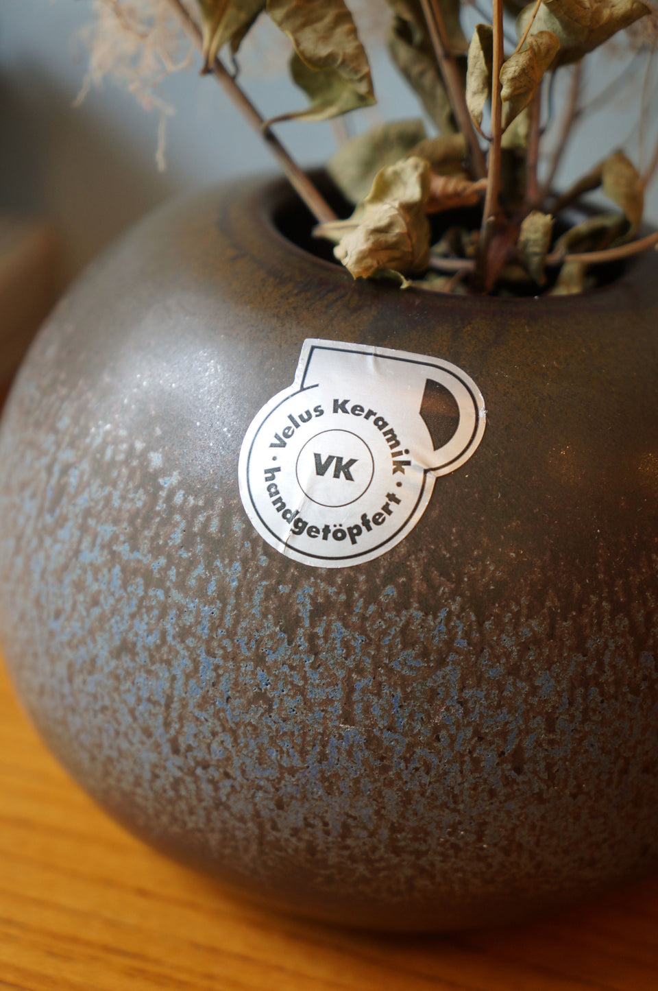 W.Germany Vintage Velus Keramik Flower Vase/西ドイツヴィンテージ フラワーベース 花瓶