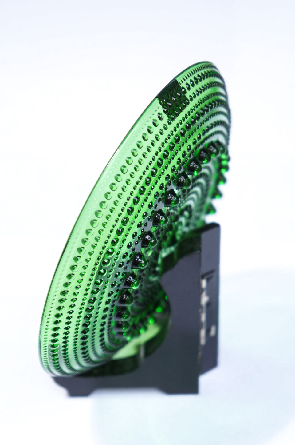 ARABIA Nuutajarvi Kastehelmi Plate 14cm Green/アラビア ヌータヤルヴィ カステヘルミ プレート グリーン