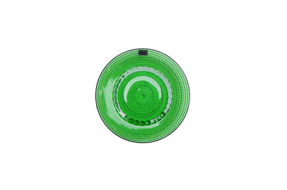 ARABIA Nuutajarvi Kastehelmi Plate 14cm Green/アラビア ヌータヤルヴィ カステヘルミ プレート グリーン
