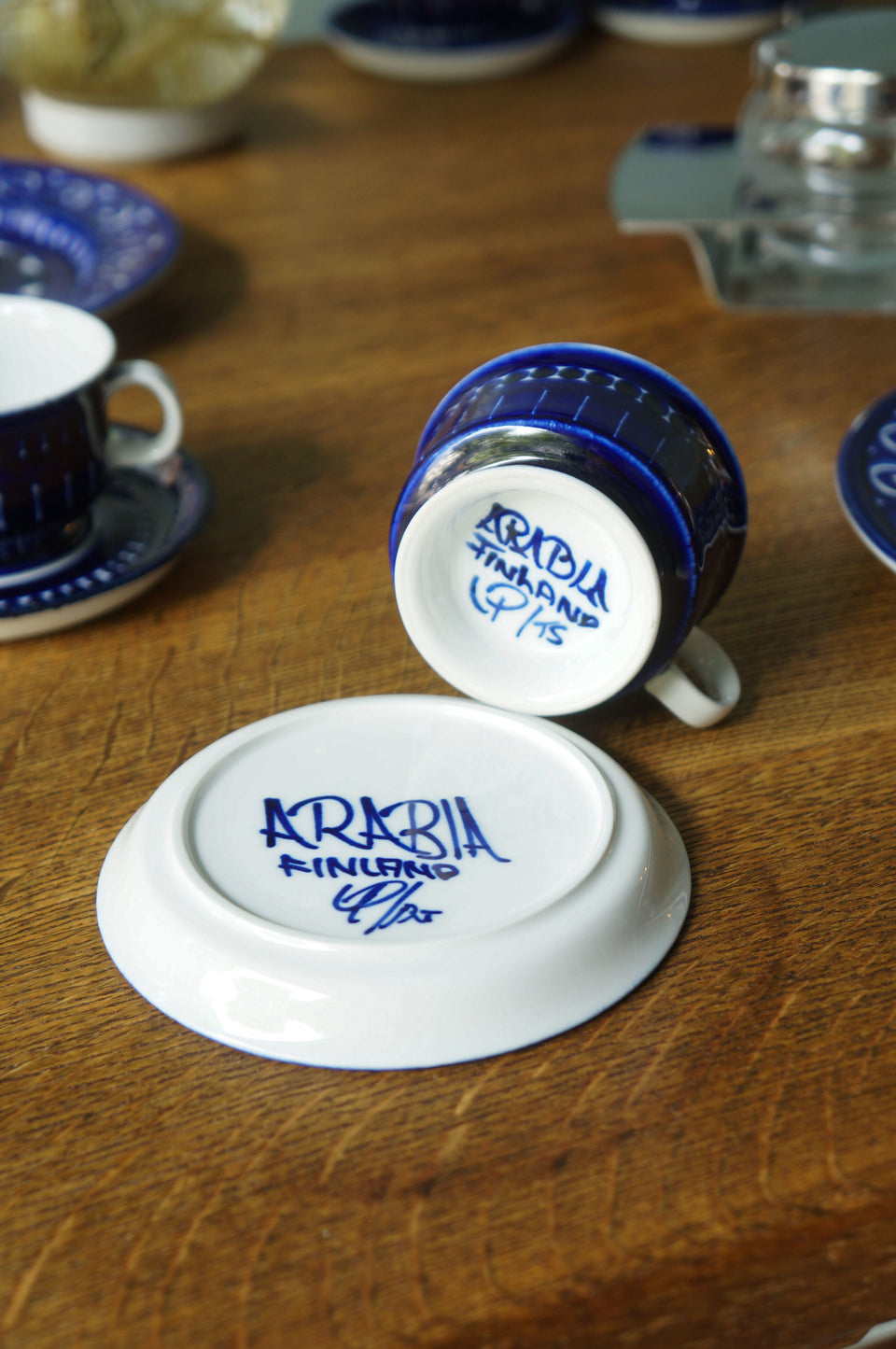 ARABIA Valencia Demitasse Cup and Saucer/アラビア バレンシア デミタスカップ&ソーサー 北欧食器