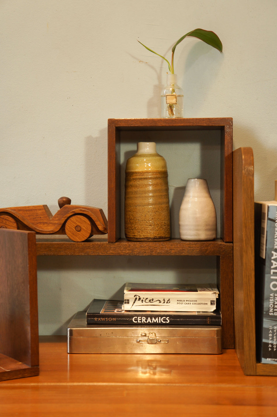 Japanese Vintage Desktop Book Stand/ジャパンヴィンテージ 卓上ブックスタンド 本立て