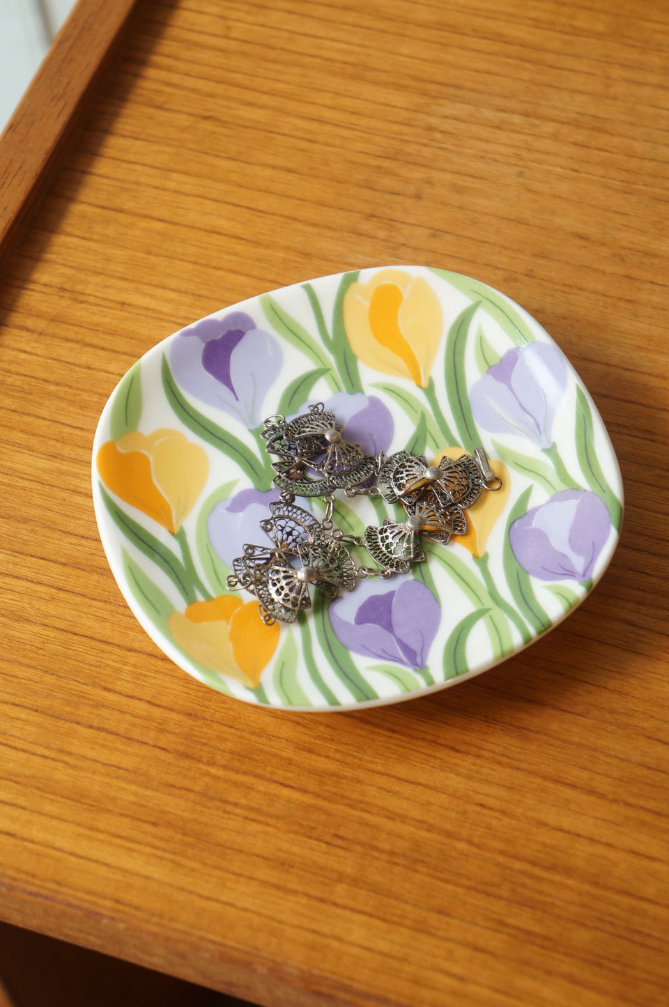 ARABIA Wall Plate Kevätkukkia Pia Rönndahl/アラビア ウォールプレート ピア・ロンダール