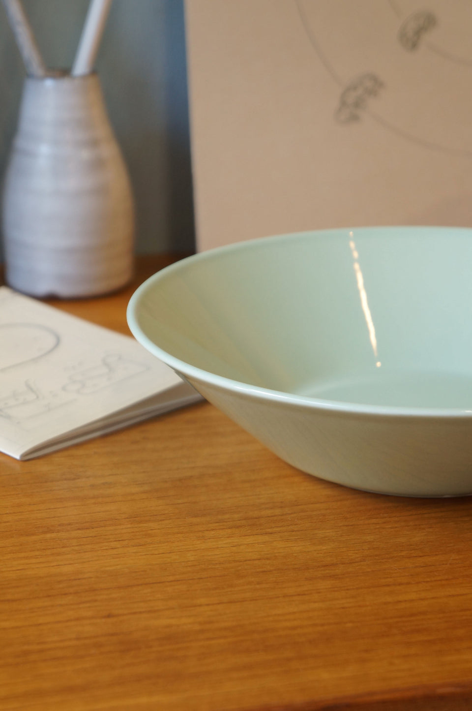 Iittala Teema Bowl Celadon Green/イッタラ ティーマ ボウル 21cm セラドングリーン 廃盤色