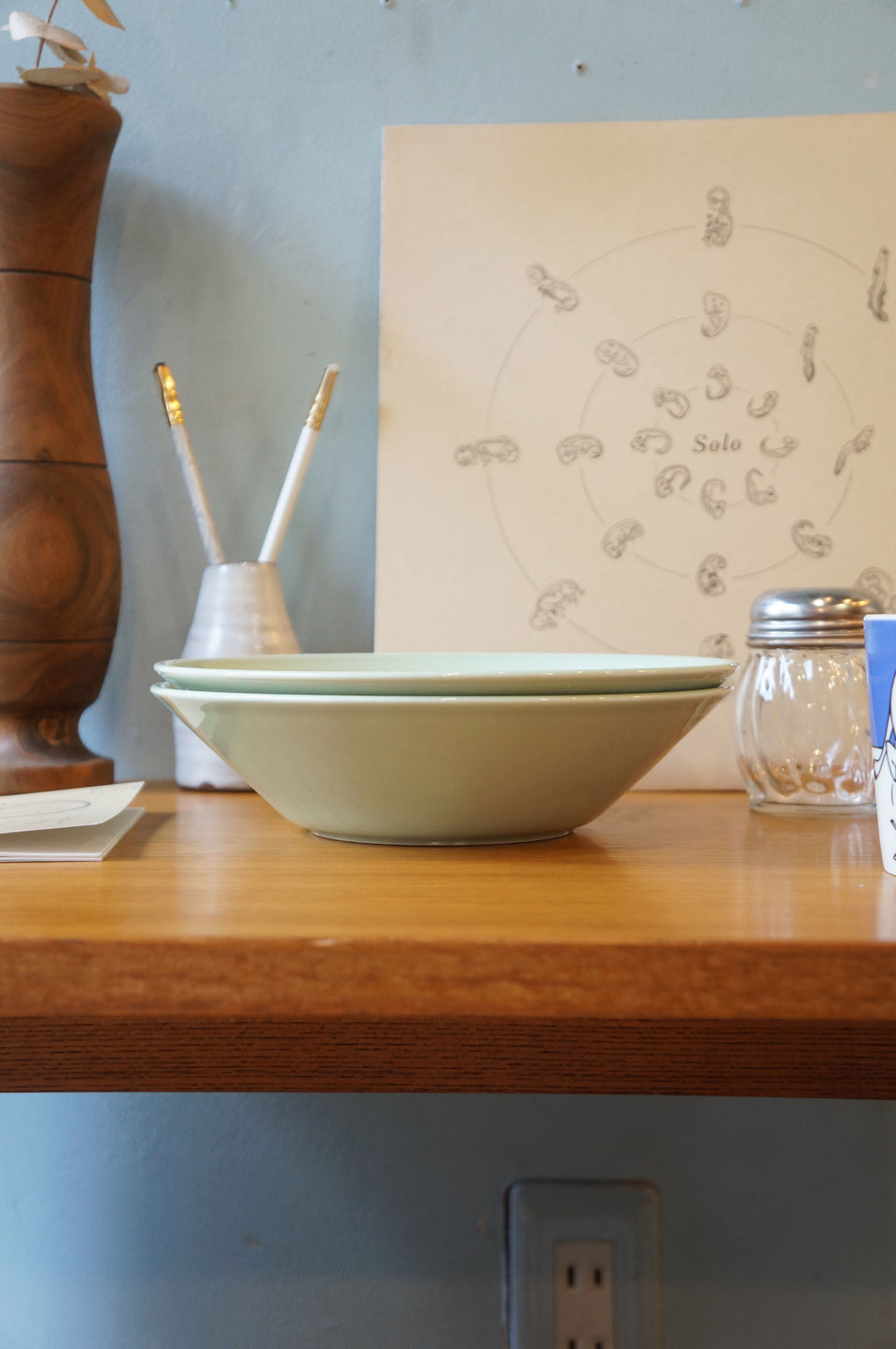 Iittala Teema Bowl Celadon Green/イッタラ ティーマ ボウル 21cm セラドングリーン 廃盤色