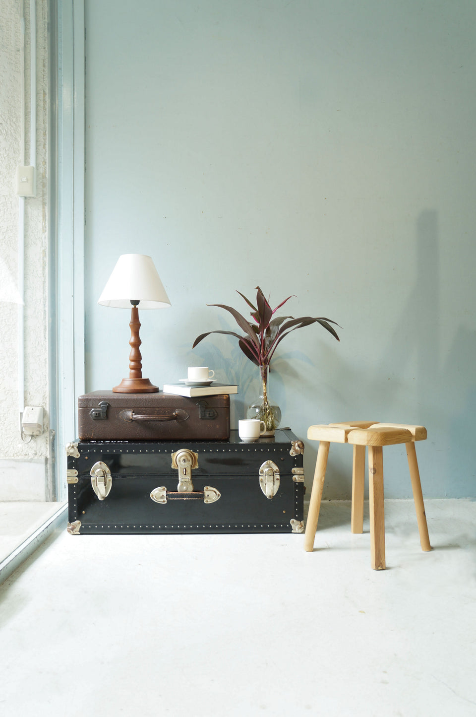 Vintage Steamer Trunk/ヴィンテージ スチーマートランク