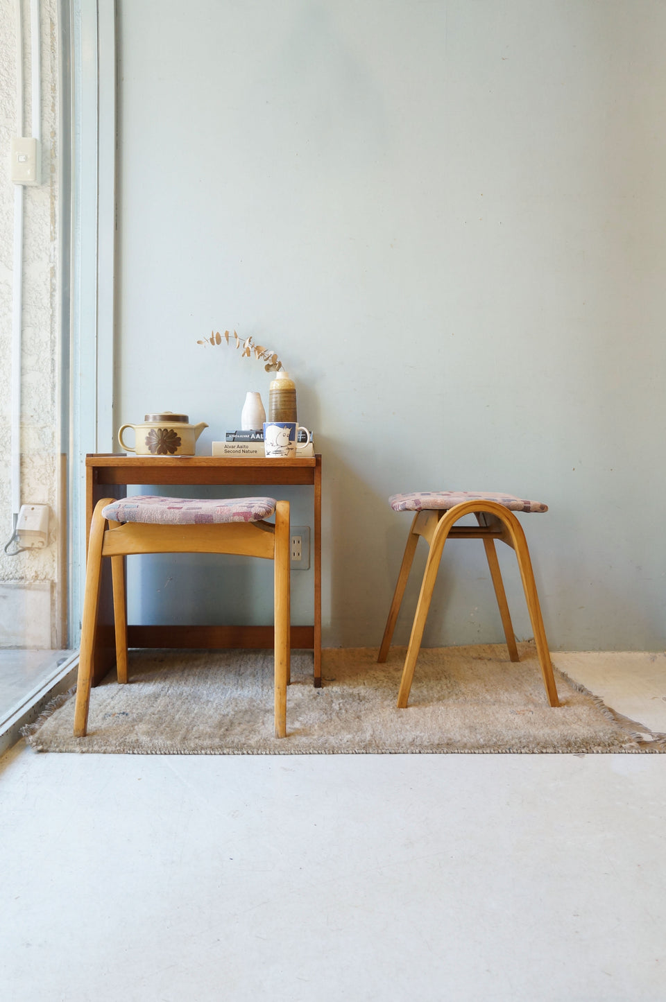 Akita Mokko Stacking Stool Kenmochi Isamu/秋田木工 スタッキングスツール 剣持勇