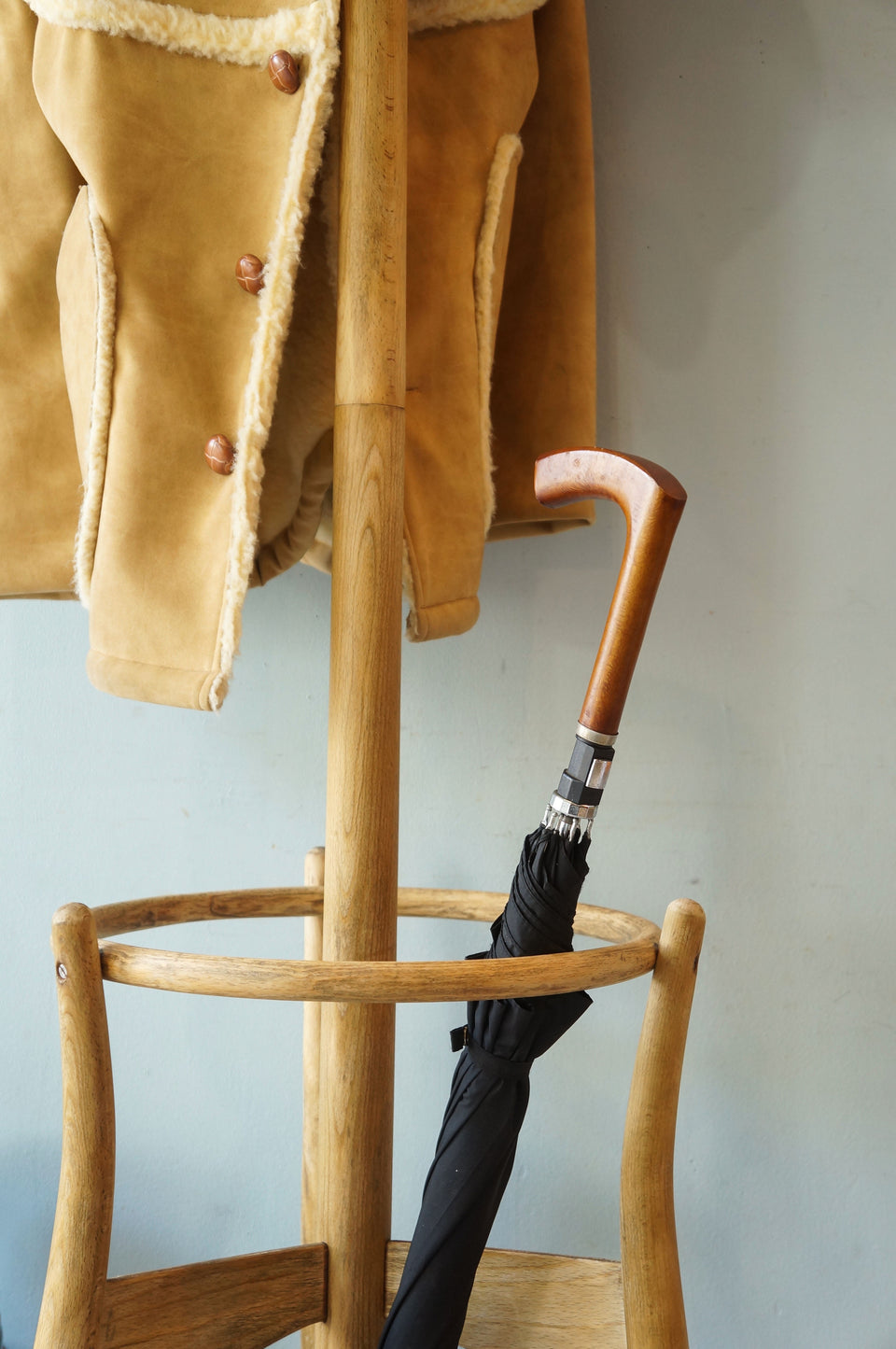 Japanese Vintage Akita Mokko Hanger Rack/秋田木工 ハンガーラック 傘立て ジャパニーズモダン ヴィンテージ