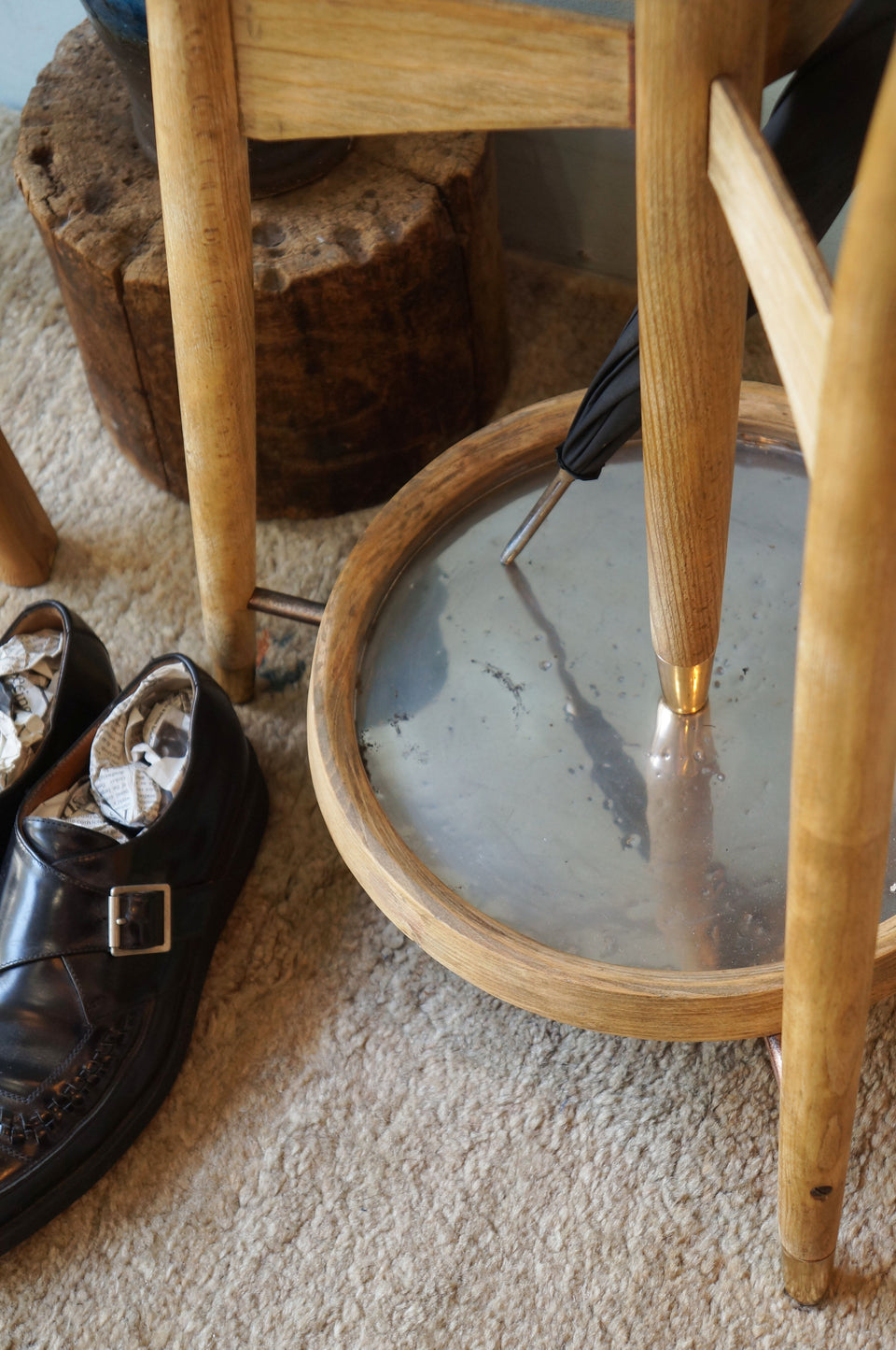 Japanese Vintage Akita Mokko Hanger Rack/秋田木工 ハンガーラック 傘立て ジャパニーズモダン ヴィンテージ