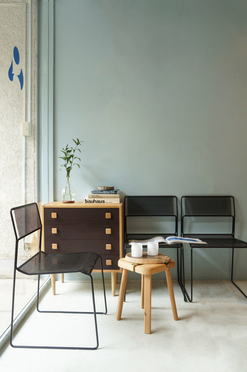 ACTUS Iron Mesh Stacking Chair/アクタス アイアンスタッキングチェア