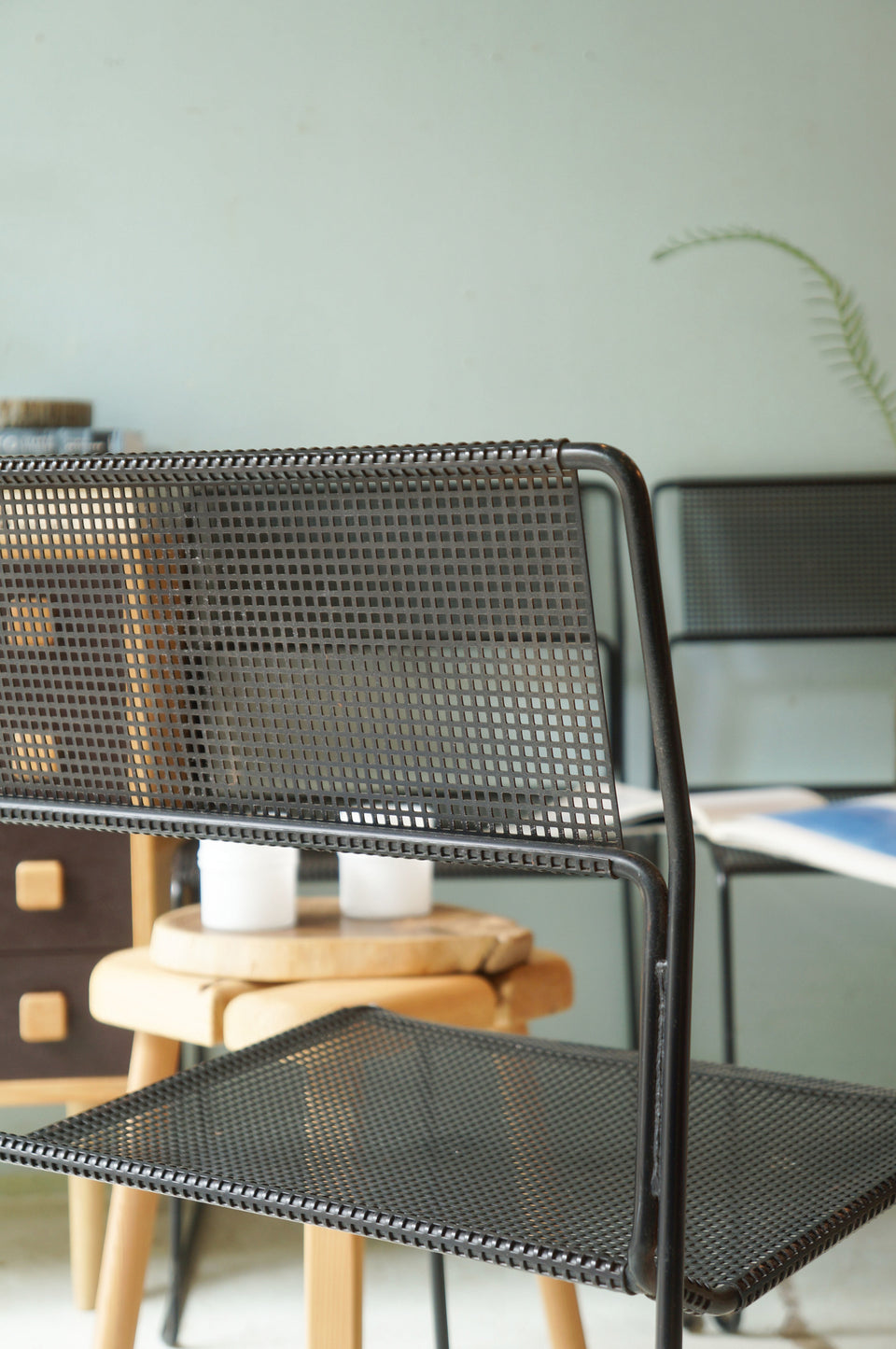 ACTUS Iron Mesh Stacking Chair/アクタス アイアンスタッキングチェア