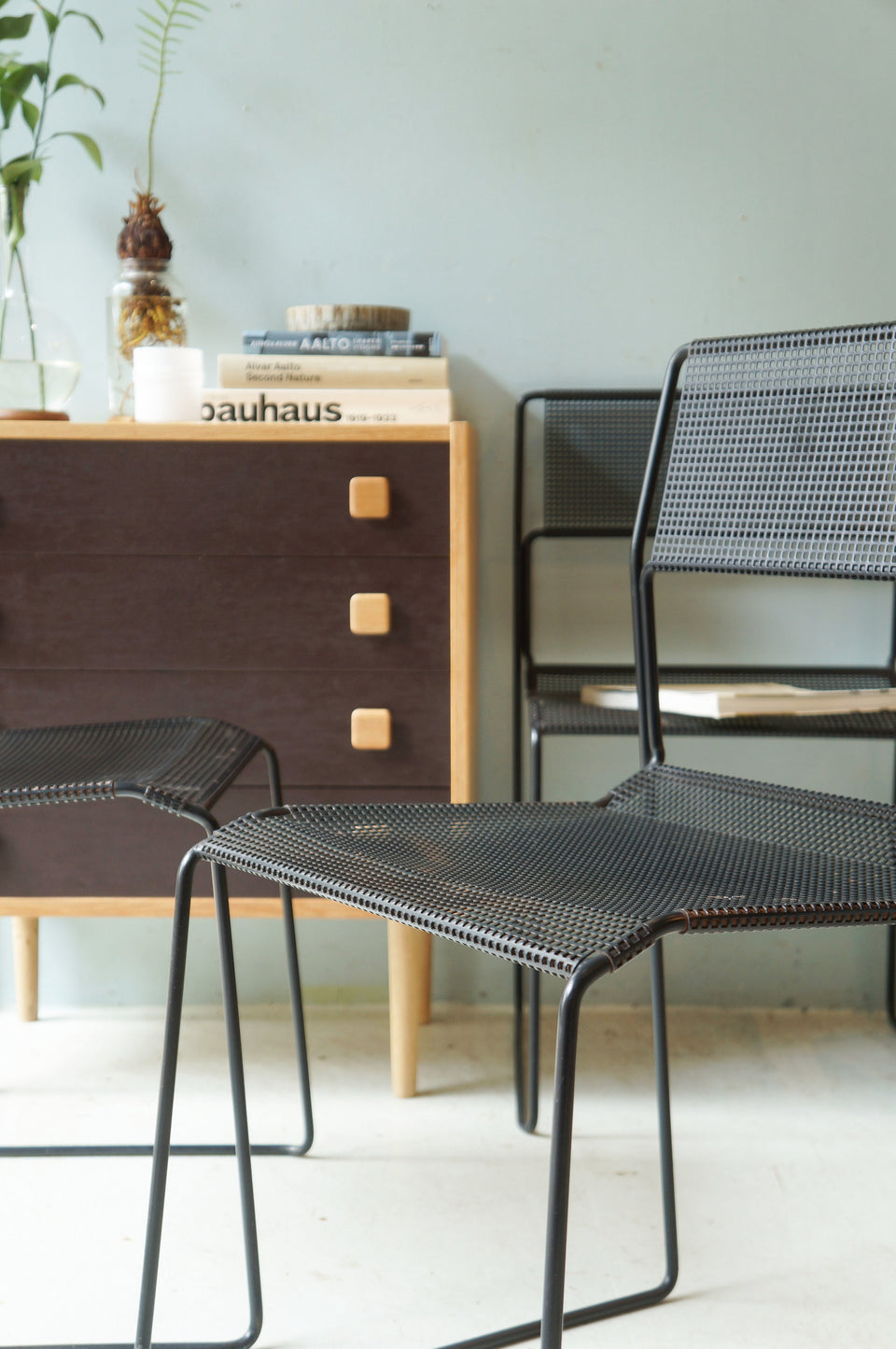 ACTUS Iron Mesh Stacking Chair/アクタス アイアンスタッキングチェア