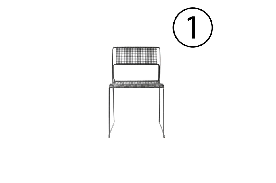 ACTUS Iron Mesh Stacking Chair/アクタス アイアンスタッキングチェア