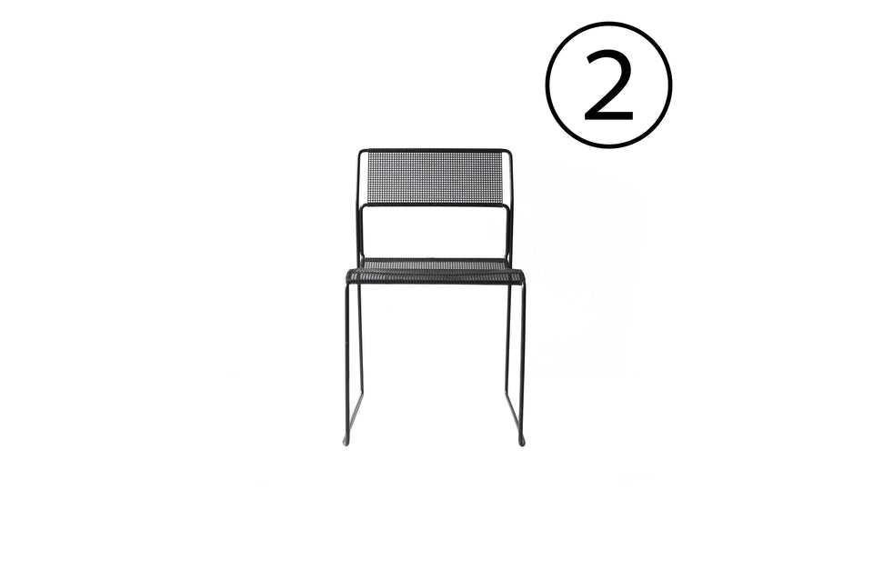 ACTUS Iron Mesh Stacking Chair/アクタス アイアンスタッキングチェア