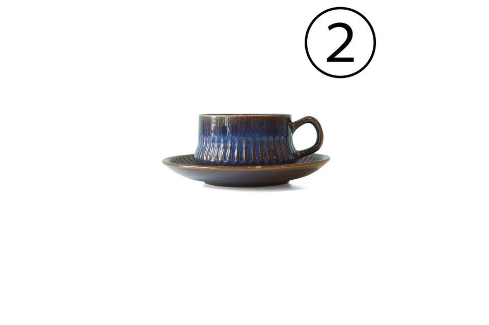 Gefle Kosmos Tea Cup and Saucer /ゲフレ コスモス ティーカップ&ソーサー
