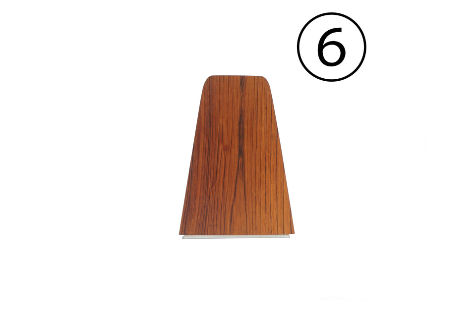 Vintage Bookend Rosewood Danish/ブックエンド 本立て ローズウッド材 デンマークヴィンテージ