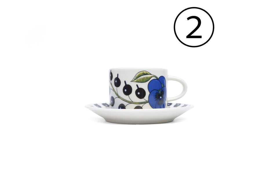 ARABIA Paratiisi Coffee Cup&Saucer/アラビア パラティッシ コーヒーカップ&ソーサー 旧ロゴ