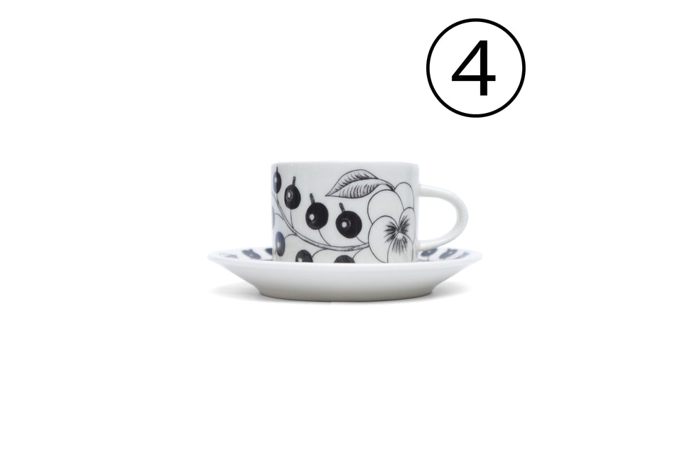ARABIA Paratiisi Coffee Cup&Saucer/アラビア パラティッシ コーヒーカップ&ソーサー 旧ロゴ