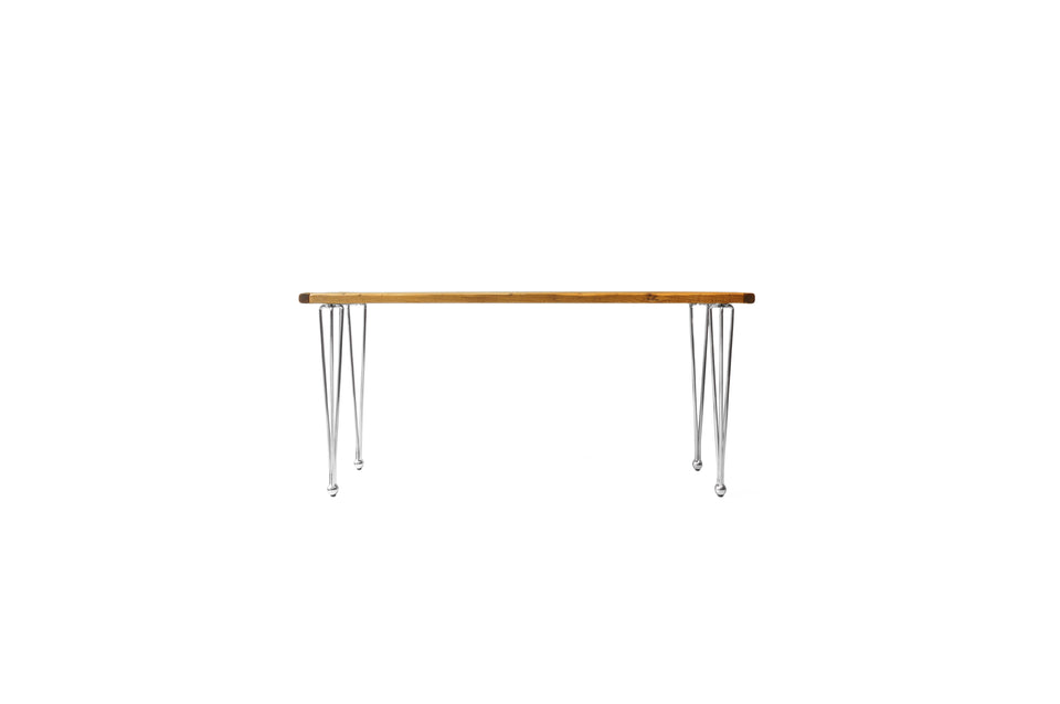 Reclaimed Wood Iron Long Desk/リメイク 古材 デスク テーブル