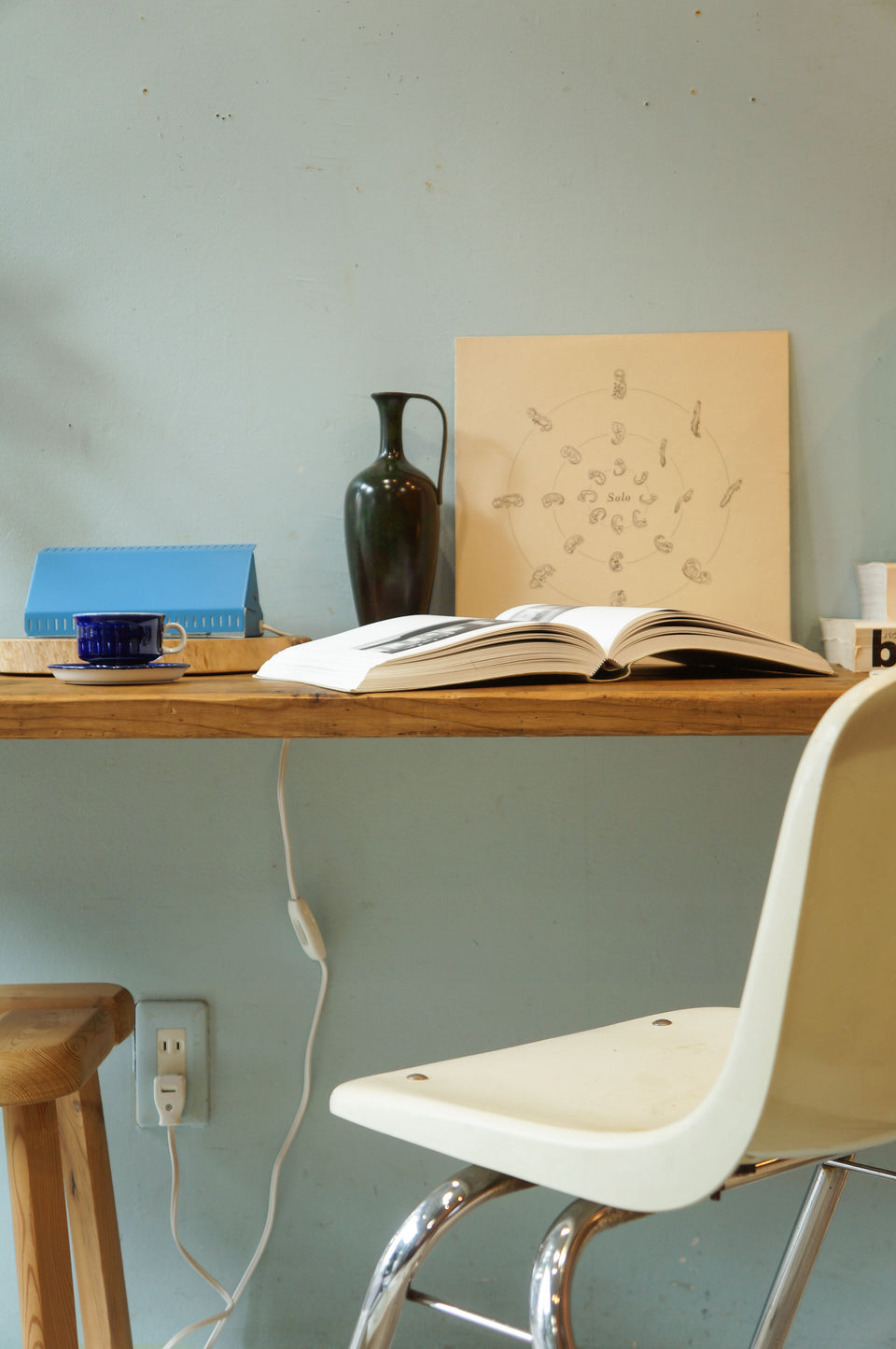 Reclaimed Wood Iron Long Desk/リメイク 古材 デスク テーブル